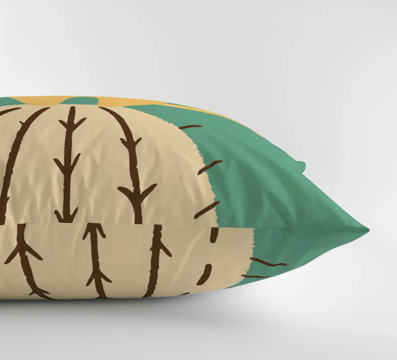 Gatto su un cactus cuscino da TRENDY POSTER SHOP