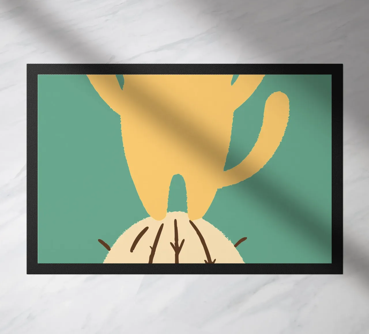 Gatto su un cactus zerbino da TRENDY POSTER SHOP