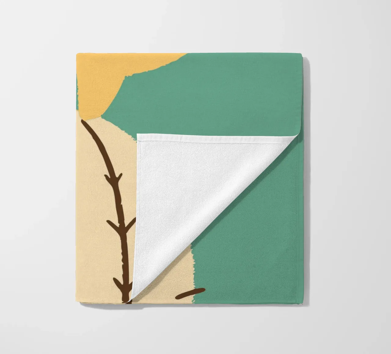 Gatto su un cactus telo mare da TRENDY POSTER SHOP