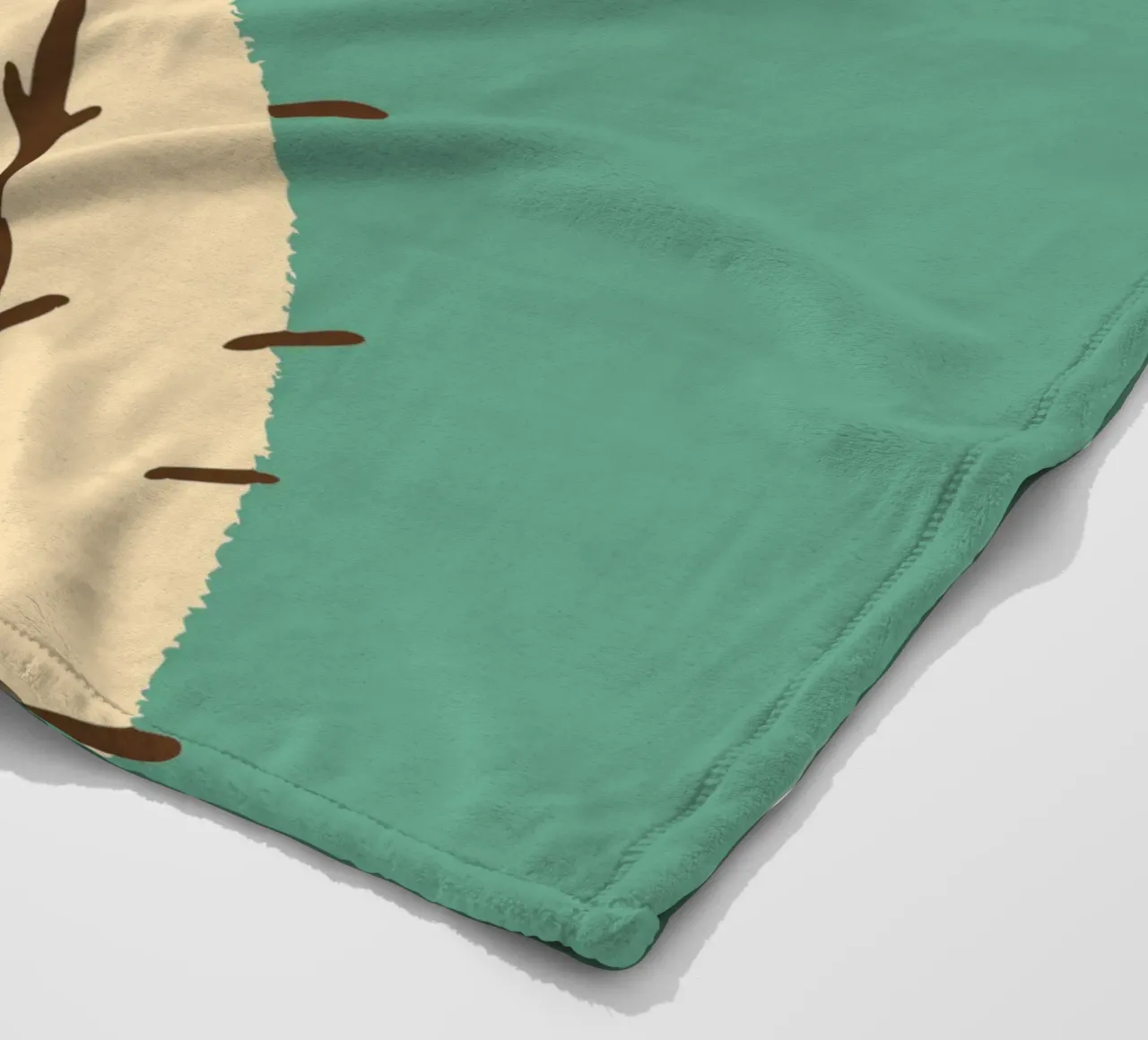 Gatto su un cactus coperta in pile da TRENDY POSTER SHOP