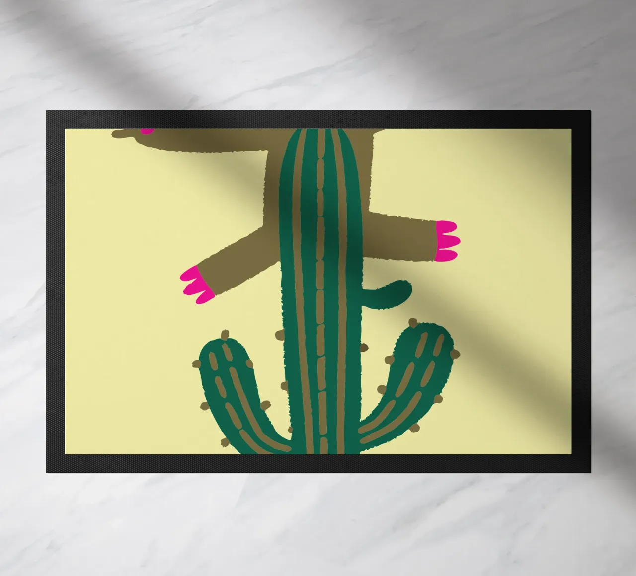 Gatto su un cactus zerbino da TRENDY POSTER SHOP