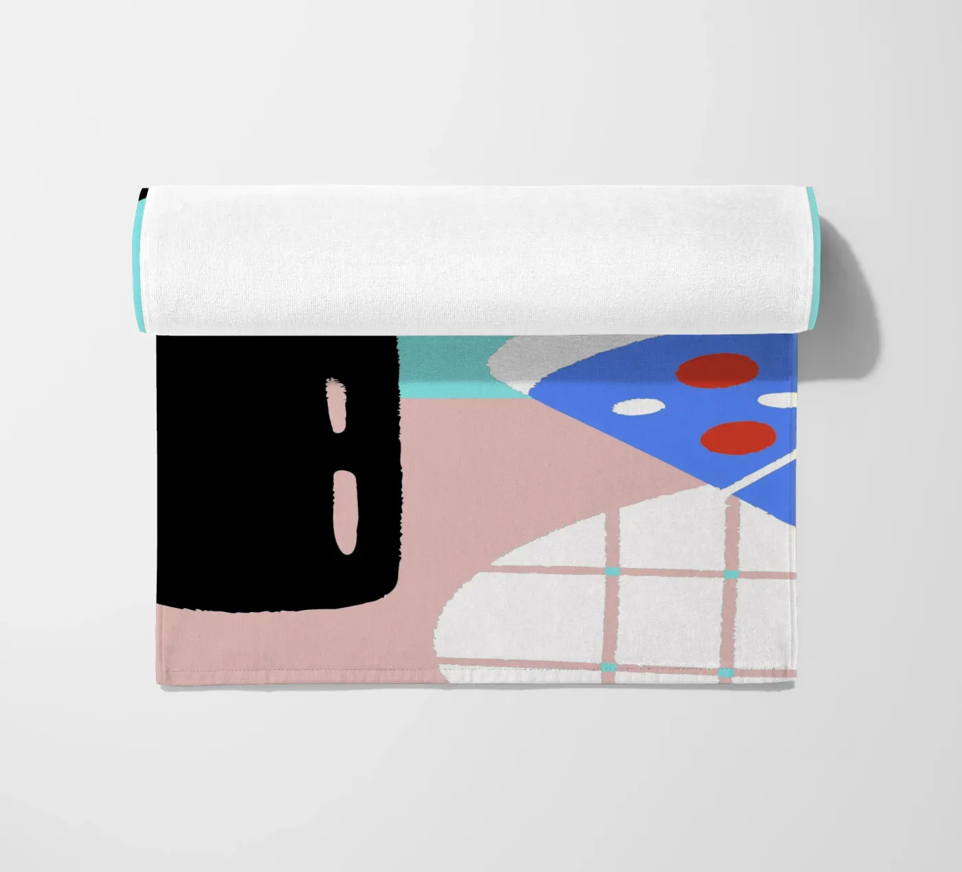 Bevande e pizza telo mare da TRENDY POSTER SHOP