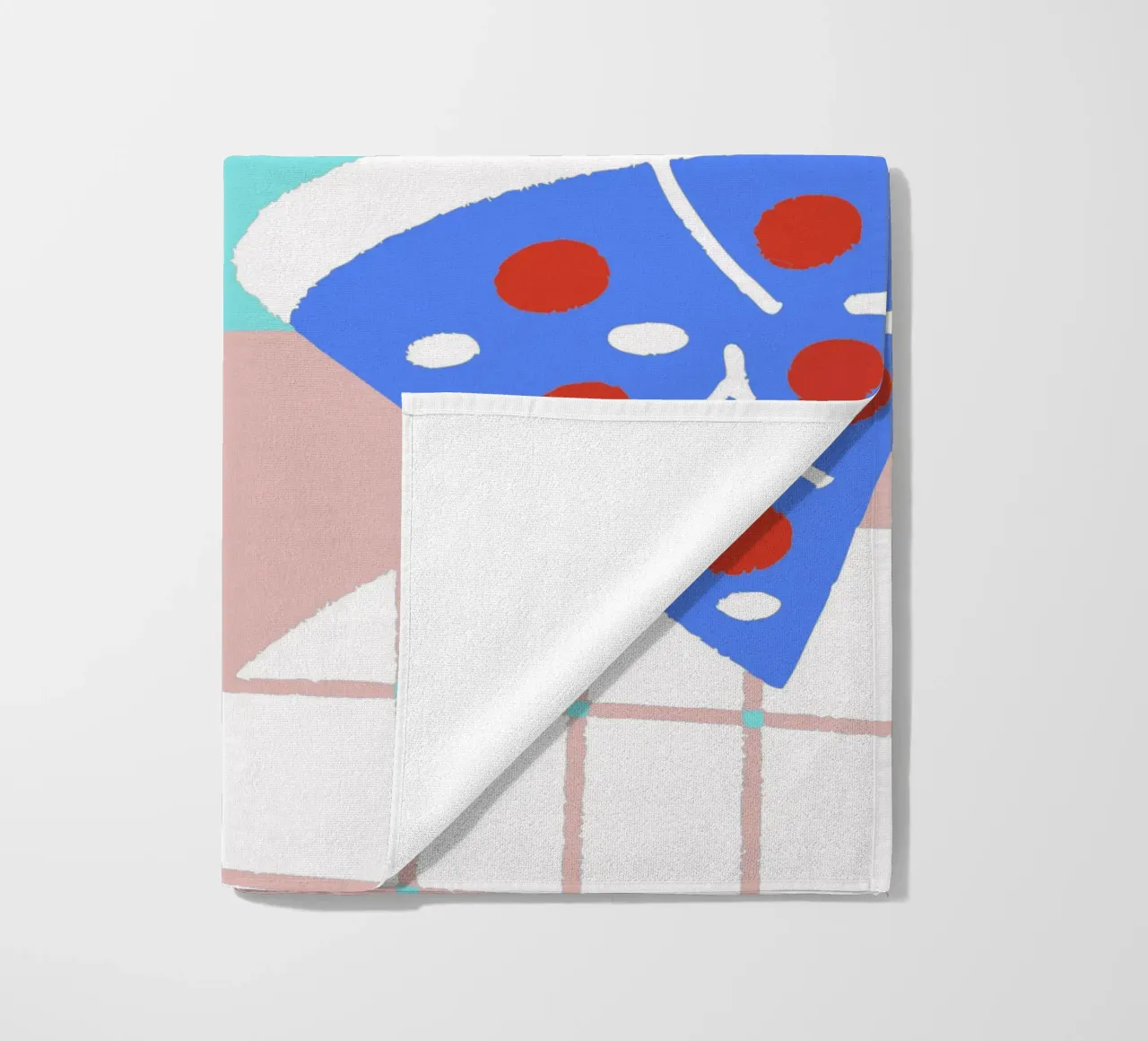 Bevande e pizza telo mare da TRENDY POSTER SHOP
