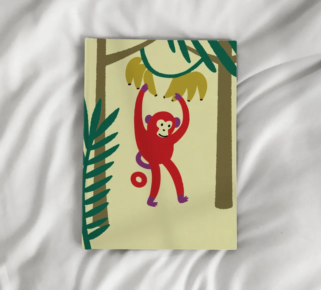Monkey Takes a Banana notebook by TRENDY POSTER SHOP