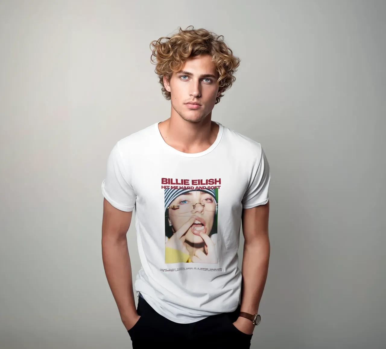 Hit Me Hard and Soft - Billie Eilish t-shirt da Attaboy Dsgn