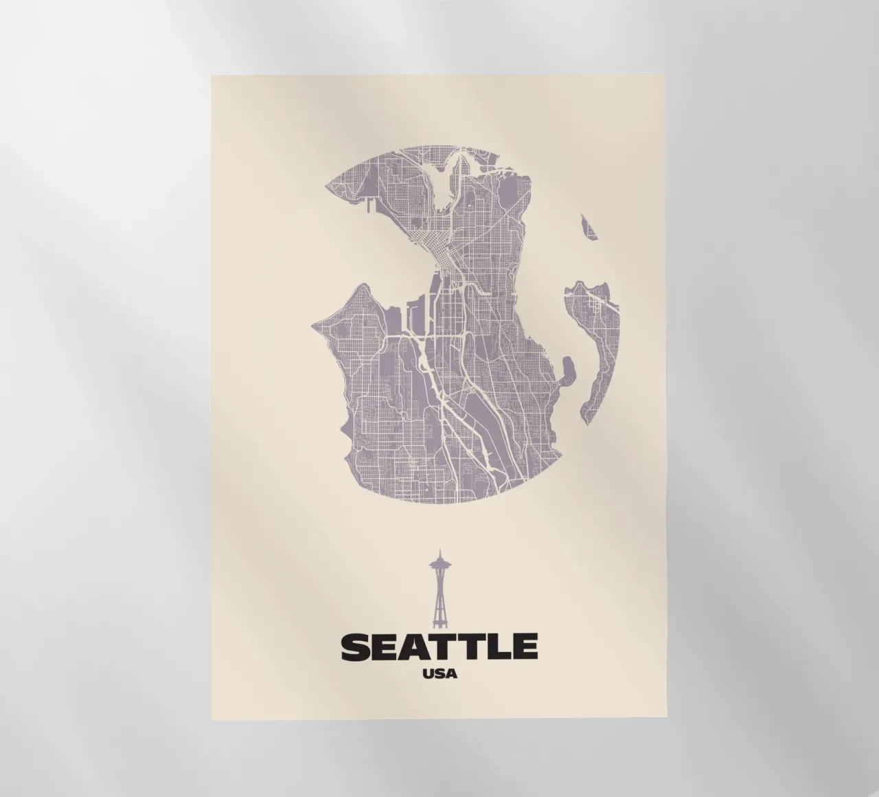 Linee urbane di Seattle pellicola backlit da MOOODZART