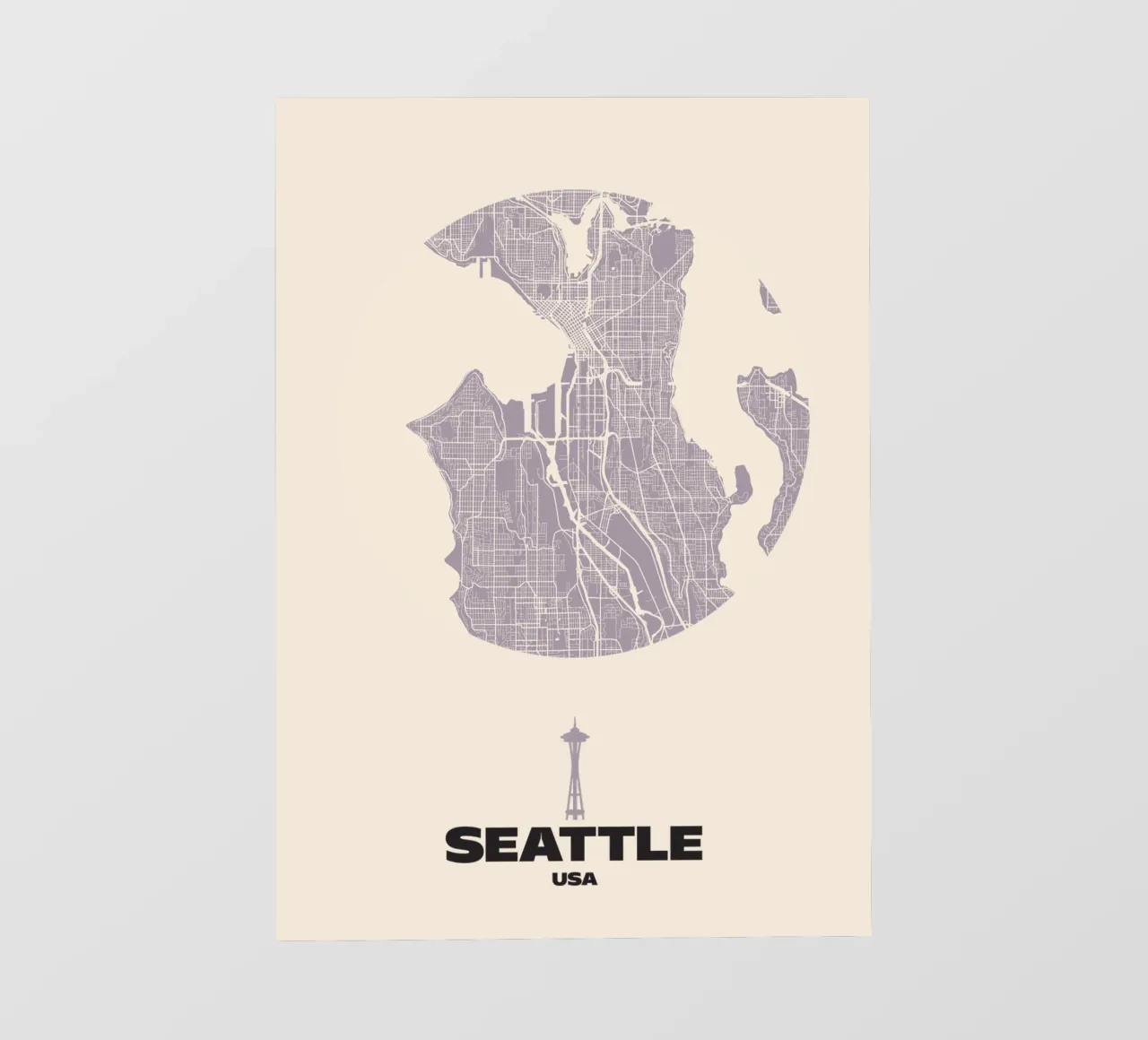 Linee urbane di Seattle pellicola backlit da MOOODZART