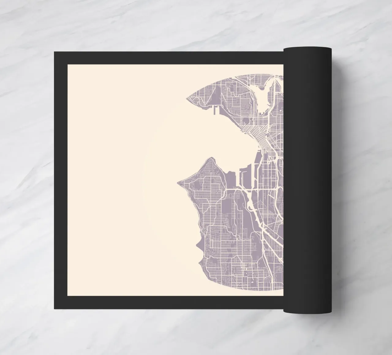 Linee urbane di Seattle zerbino da MOOODZART