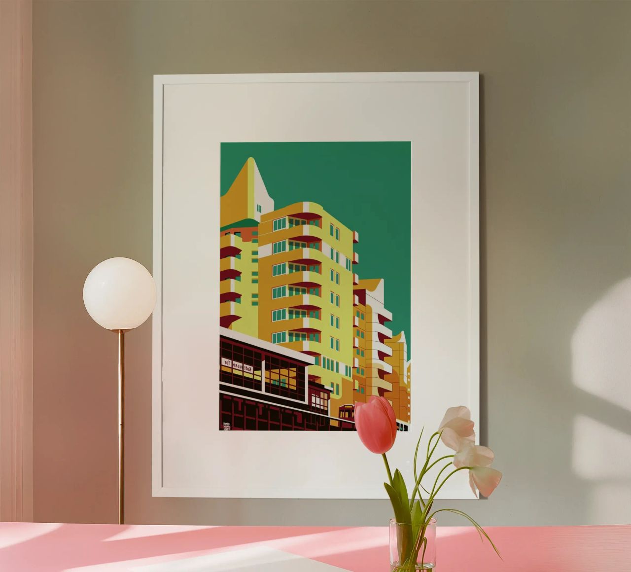 Berlin Kreuzberg poster de Remko Heemskerk
