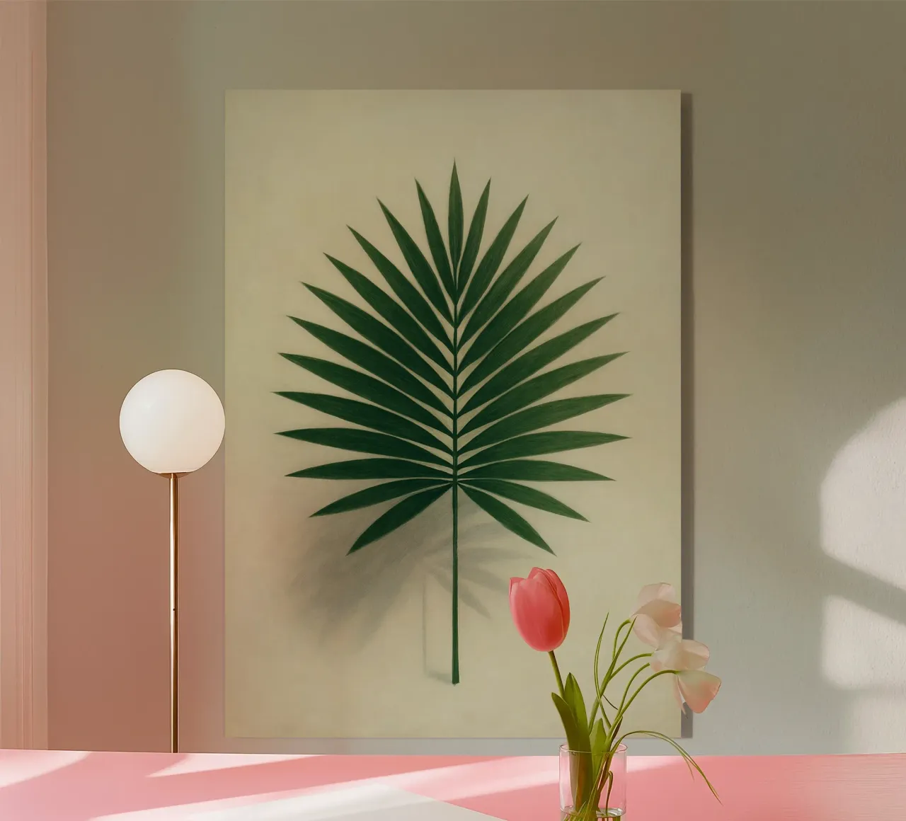 Palm Geometry plexiglass da Mosaic Dialogue