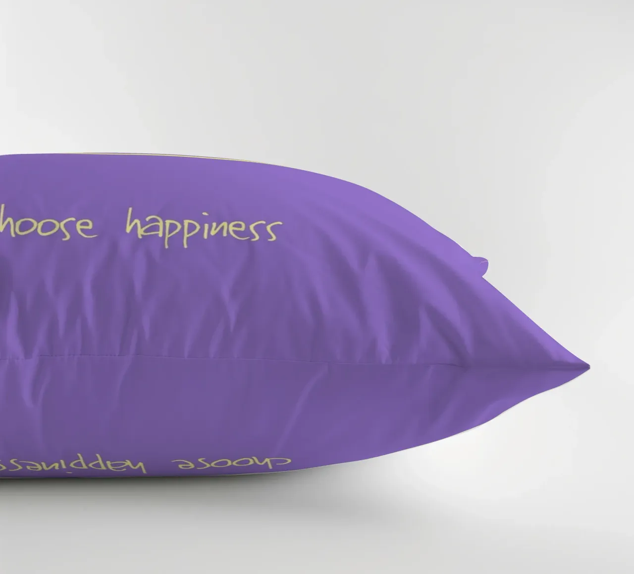 choose happiness. cuscino da FRICKE DESIGN