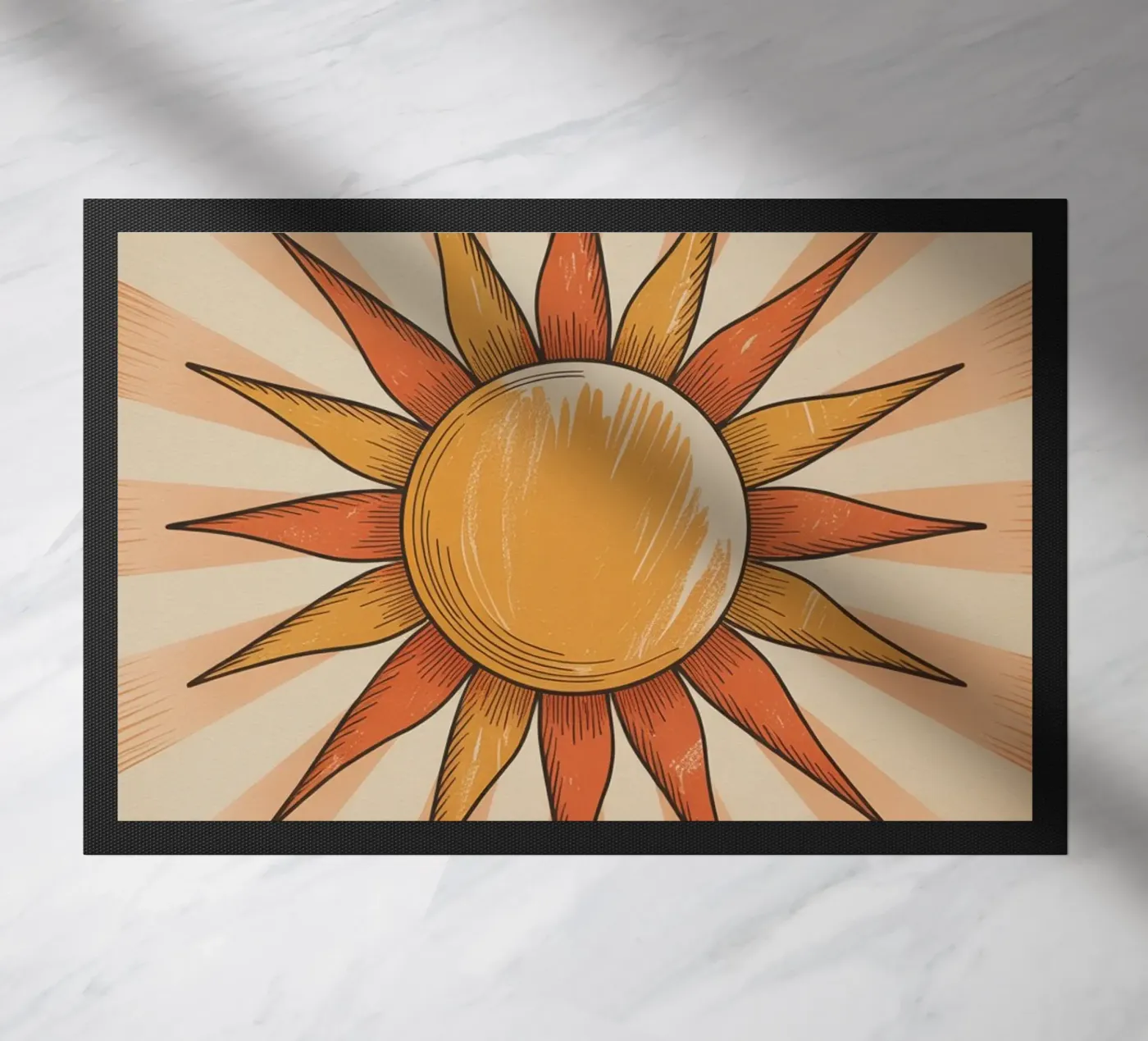 Solar Bloom doormat by logic