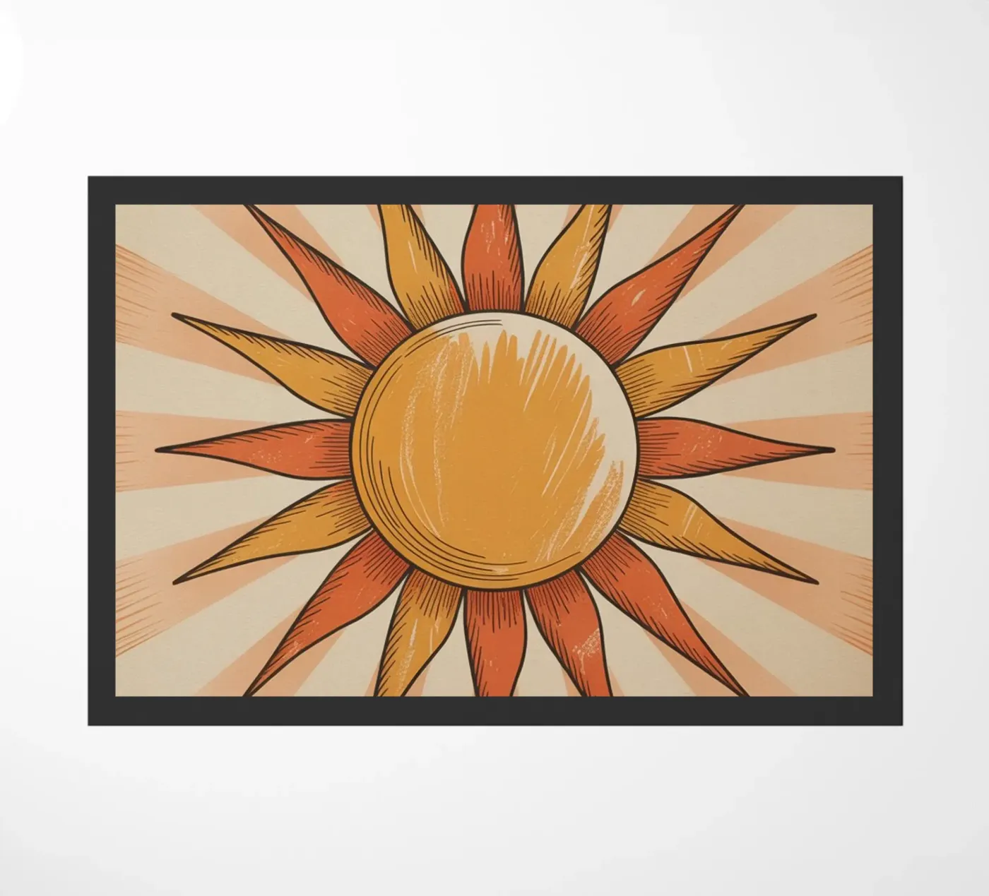 Solar Bloom doormat by logic