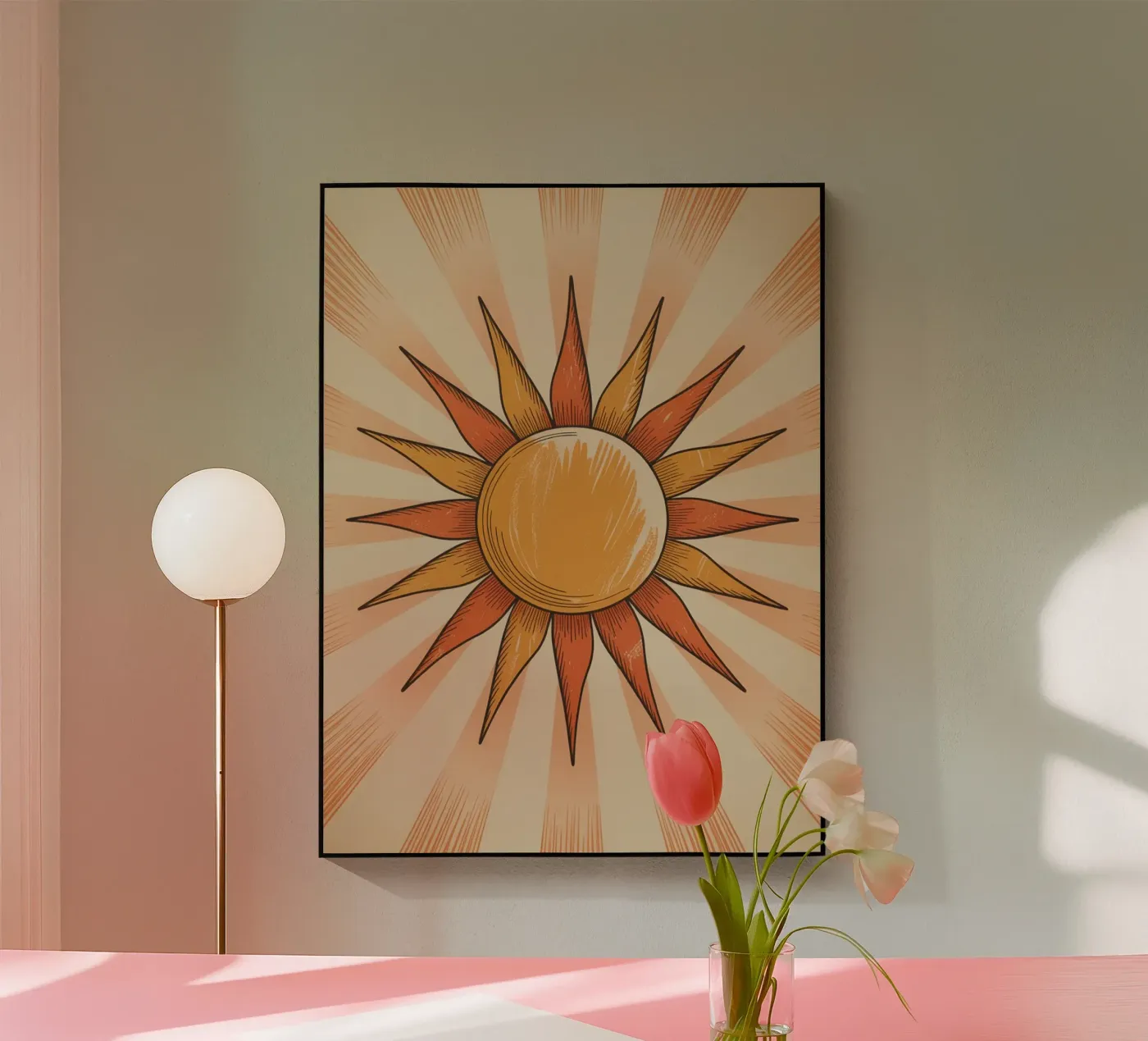 Fioritura solare plexiglass da logic