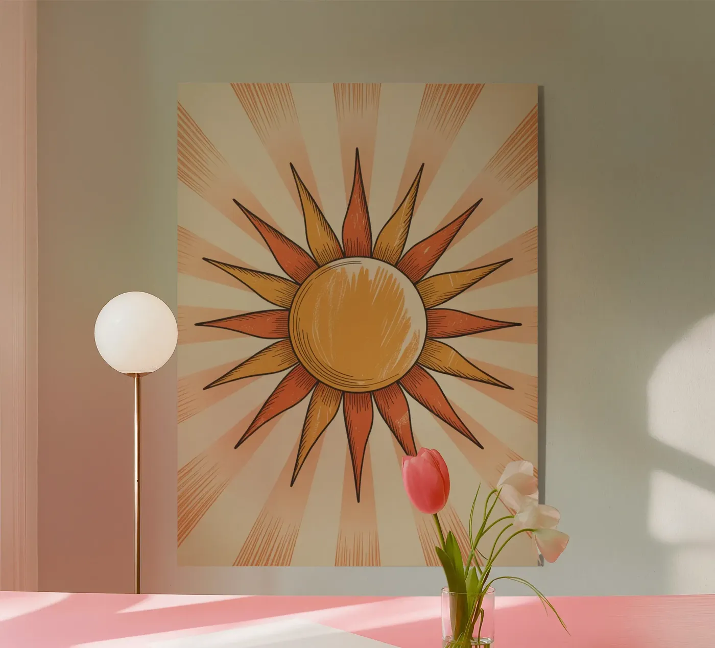 Fioritura solare plexiglass da logic