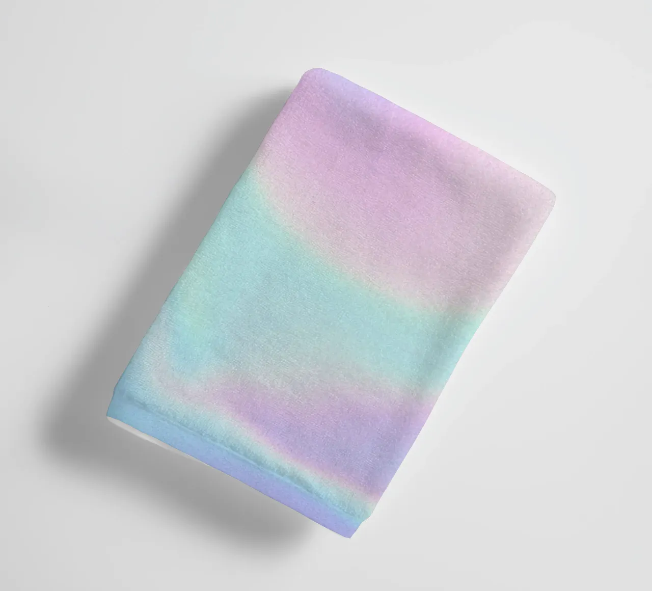 Energy Print, Modern Aura Wall Art, Colourful Gradient Art towel by Dreamscape