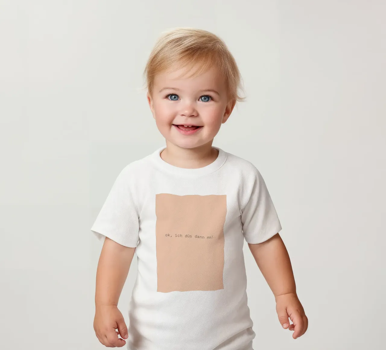 Ok, ich düs dann mal. (mehrere Varianten verfügbar) maglietta neonato da FRICKE DESIGN