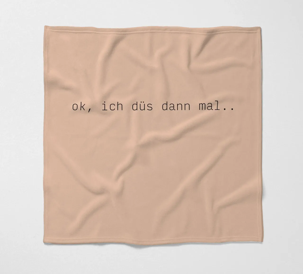 Ok, ich düs dann mal. (mehrere Varianten verfügbar) coperta in pile da FRICKE DESIGN
