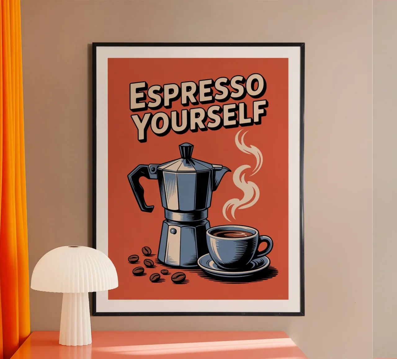 Espresso da soli poster da logic