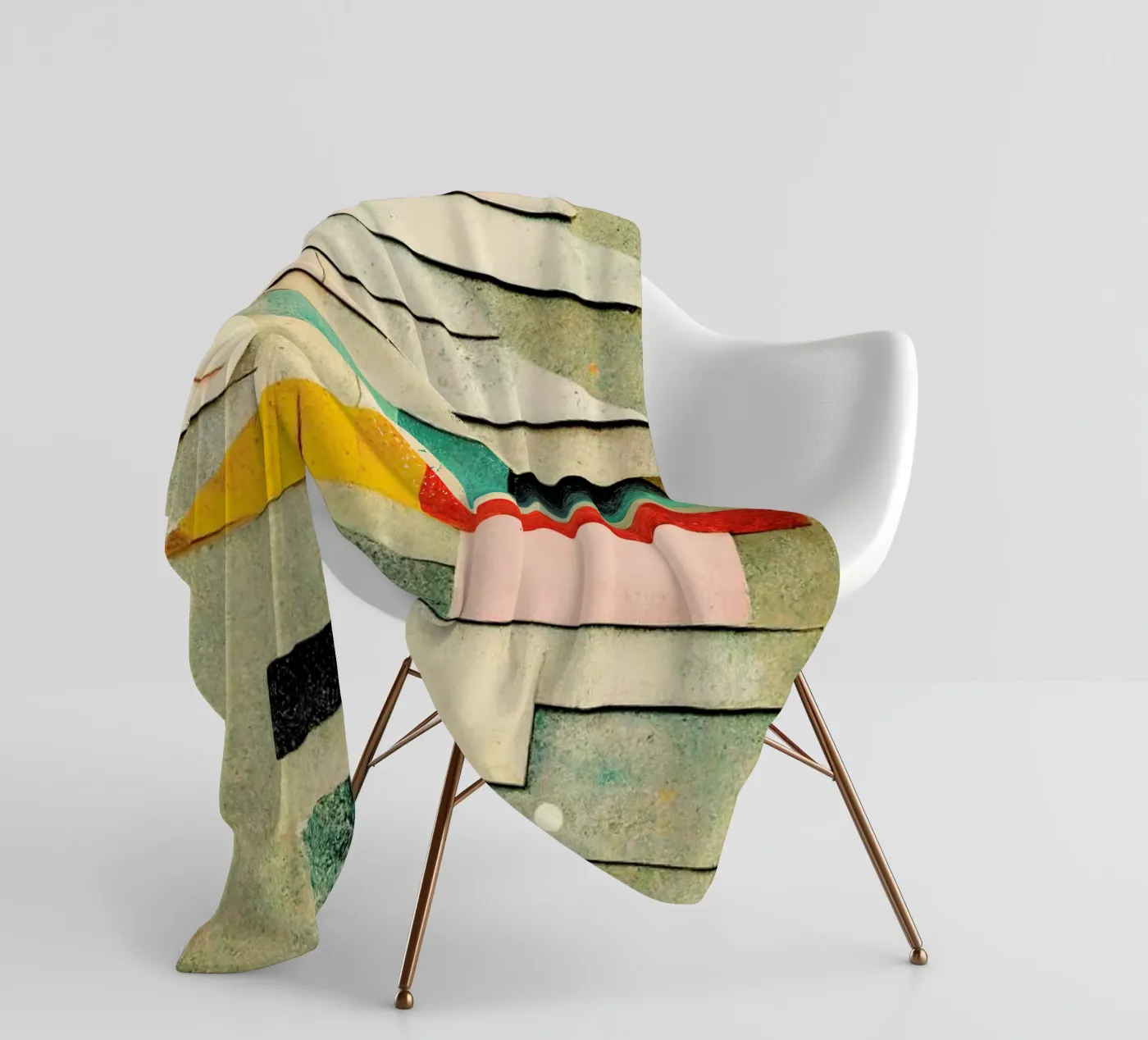 Layers fleece blanket by treechild