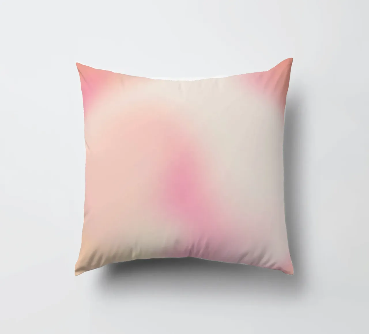 Energy Print, Modern Aura Wall Art, Colourful Gradient Art decorative cushion by Dreamscape