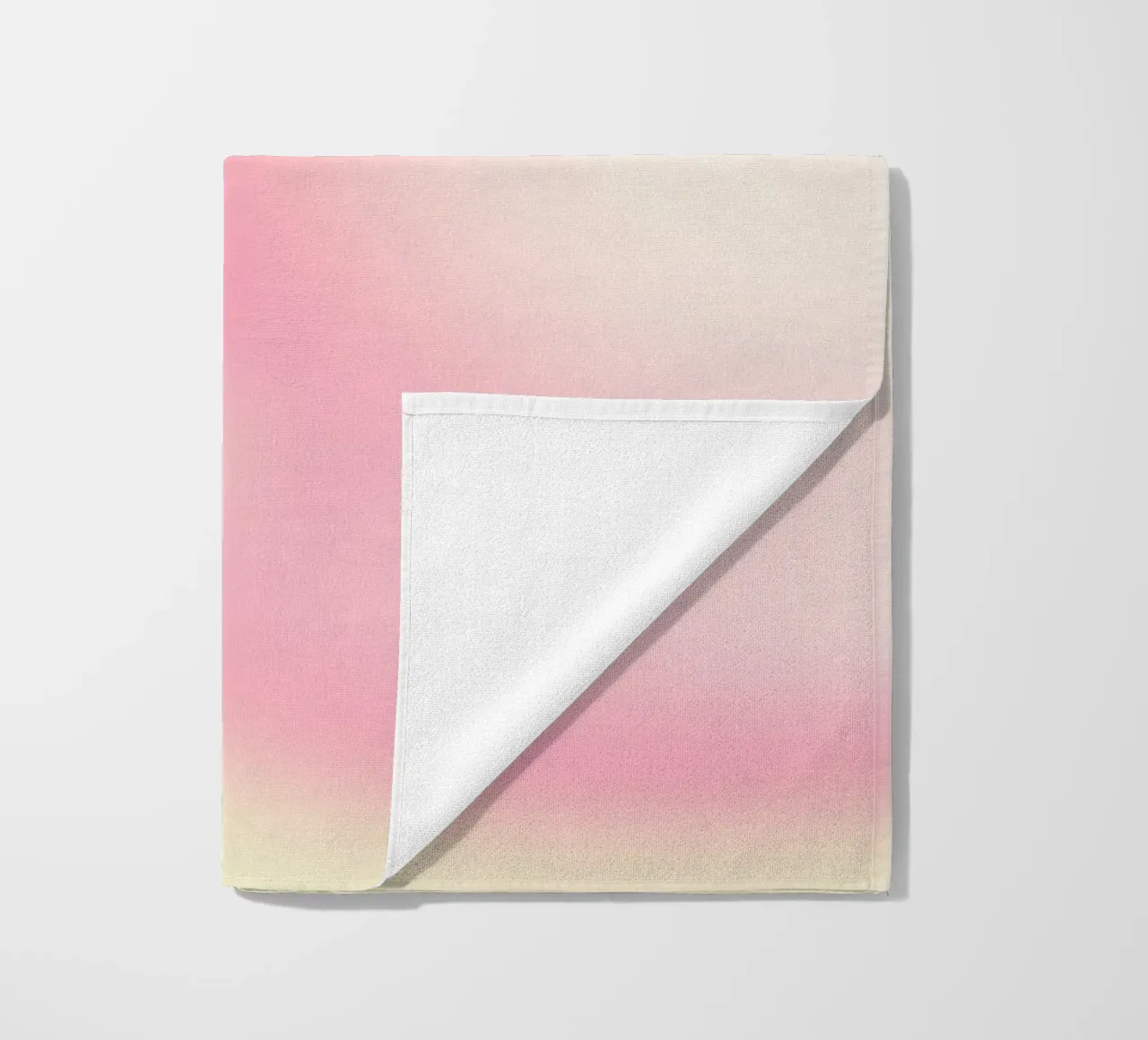 Energy Print, Modern Aura Wall Art, Colourful Gradient Art beach towel by Dreamscape