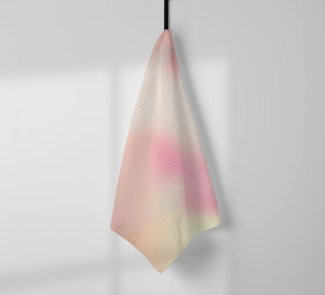 Energy Print, Modern Aura Wall Art, Colourful Gradient Art (Art dégradé coloré) torchon de Dreamscape