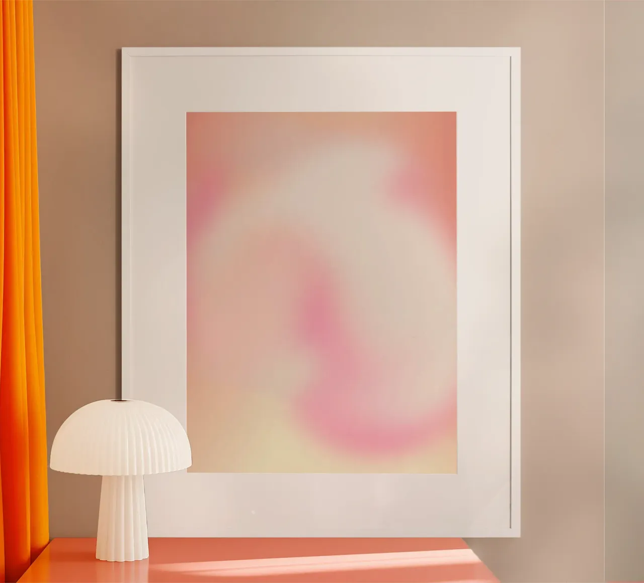 Energy Print, Modern Aura Wall Art, Colourful Gradient Art hahnemühle by Dreamscape