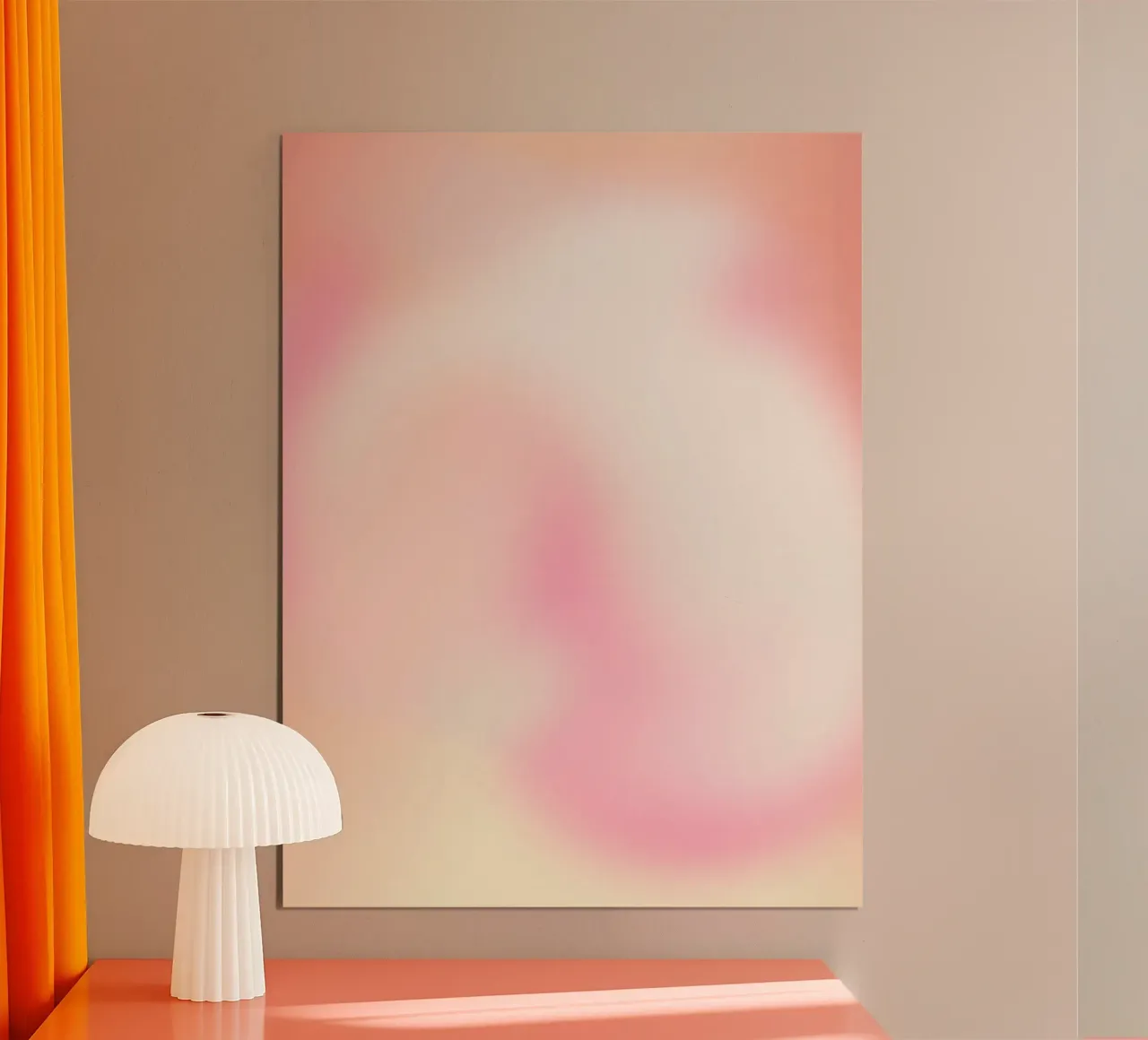 Energy Print, Modern Aura Wall Art, Colourful Gradient Art hahnemühle by Dreamscape