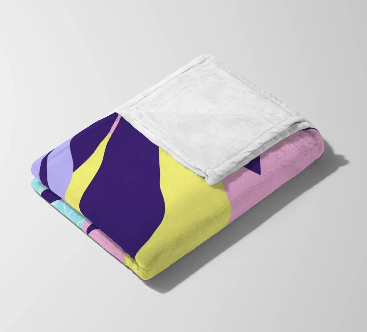 Seaside Sunset fleece blanket by Kim Hubball Studio