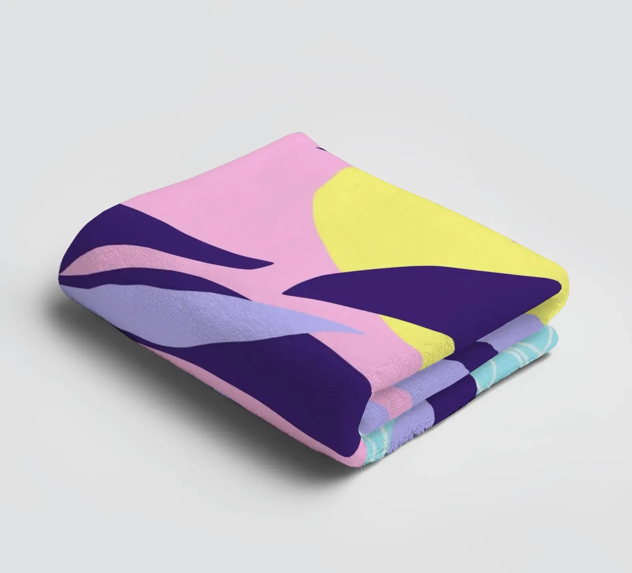 Seaside Sunset towel by Kim Hubball Studio