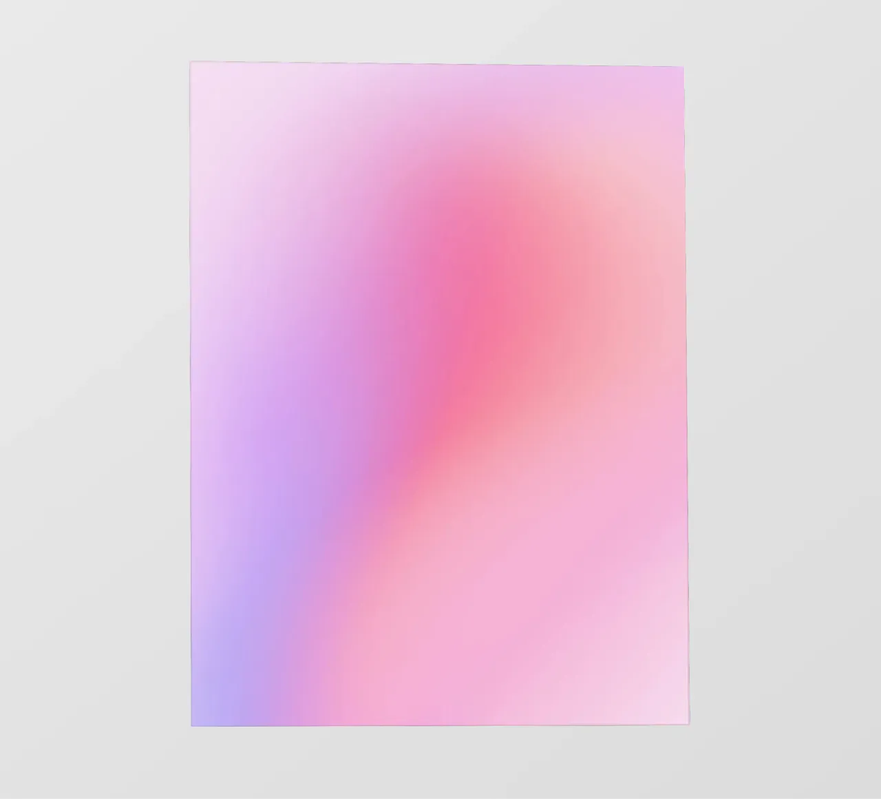 Energie-Druck, moderne Aura-Wandkunst, bunte Farbverlaufskunst PVC Plane von Dreamscape