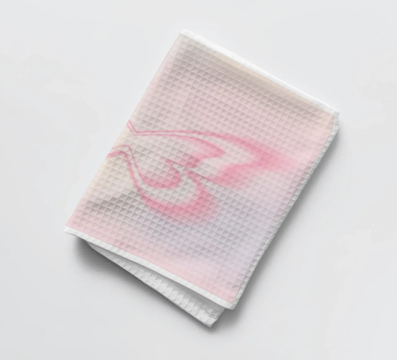 Butterfly Aura Print, Gradient Poster, Energy Print tea towel by Dreamscape