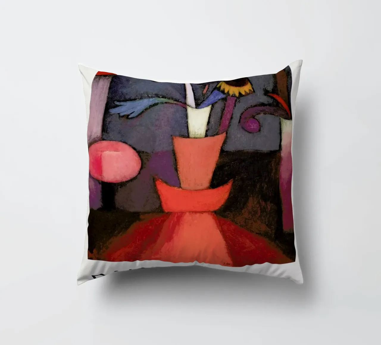 Klee - Autumn Flower cuscino da Vintage by JUNIQE