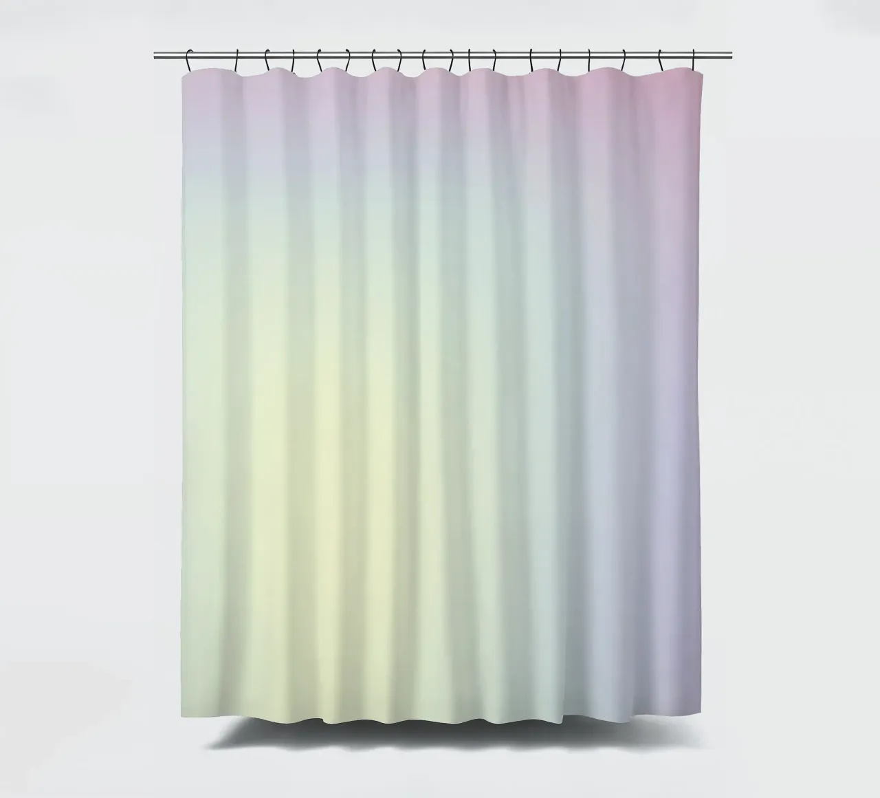 Energie Print, Moderne Aura Muur Kunst, Kleurrijke Gradiënt Kunst douchegordijn van Dreamscape