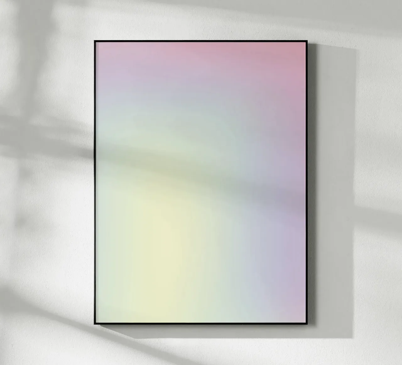 Energie Print, Moderne Aura Muur Kunst, Kleurrijke Gradiënt Kunst acryl van Dreamscape