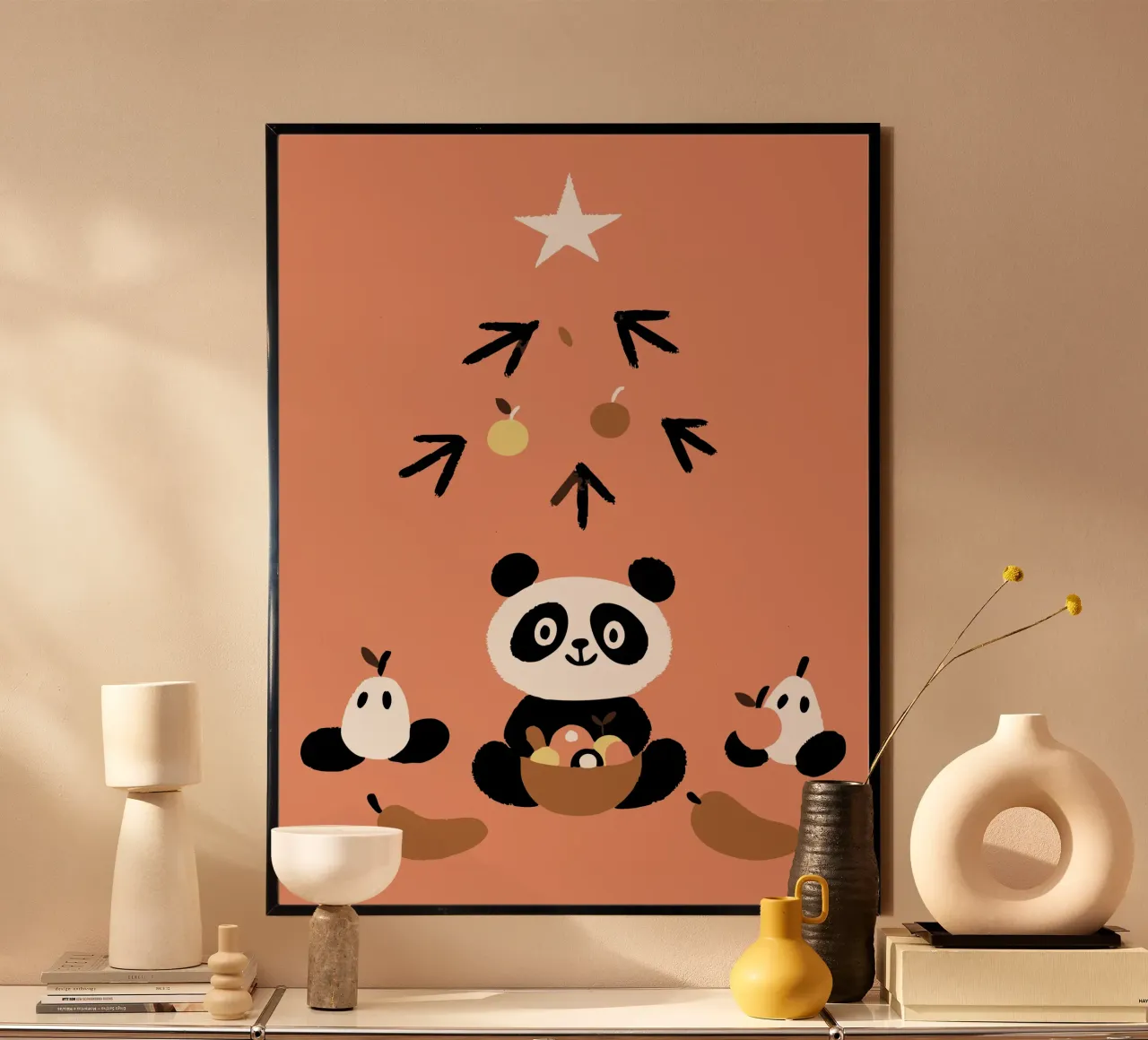 Panda carino poster da TRENDY POSTER SHOP
