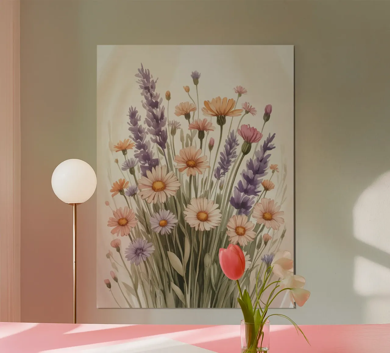 Fiori di lavanda carta hahnemühle da logic
