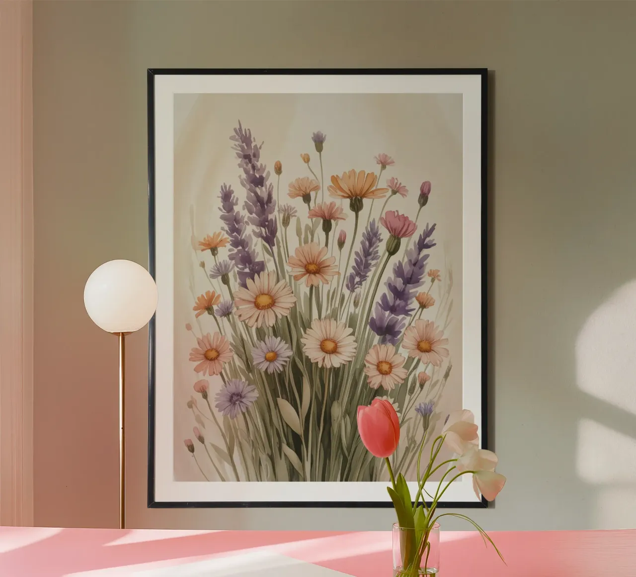 Fiori di lavanda carta hahnemühle da logic