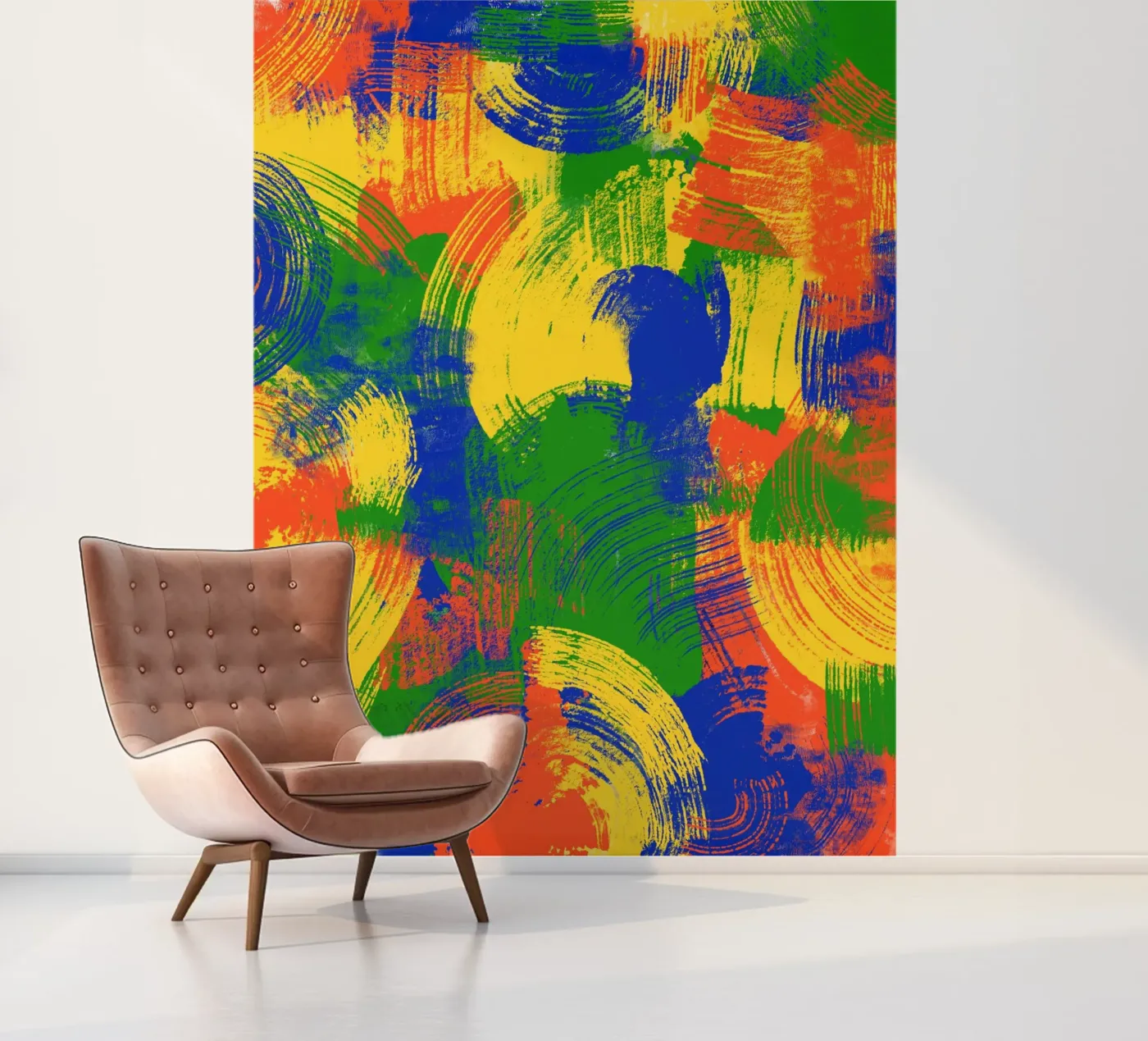 Scratch This fotobehang van Kim Hubball Studio