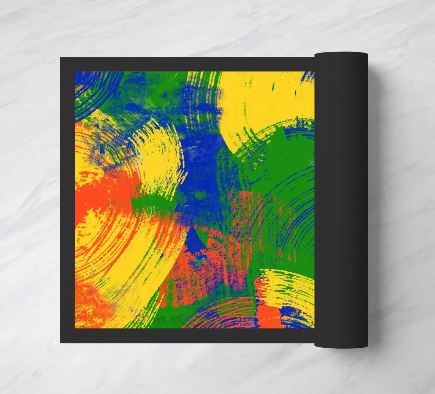 Scratch This doormat by Kim Hubball Studio