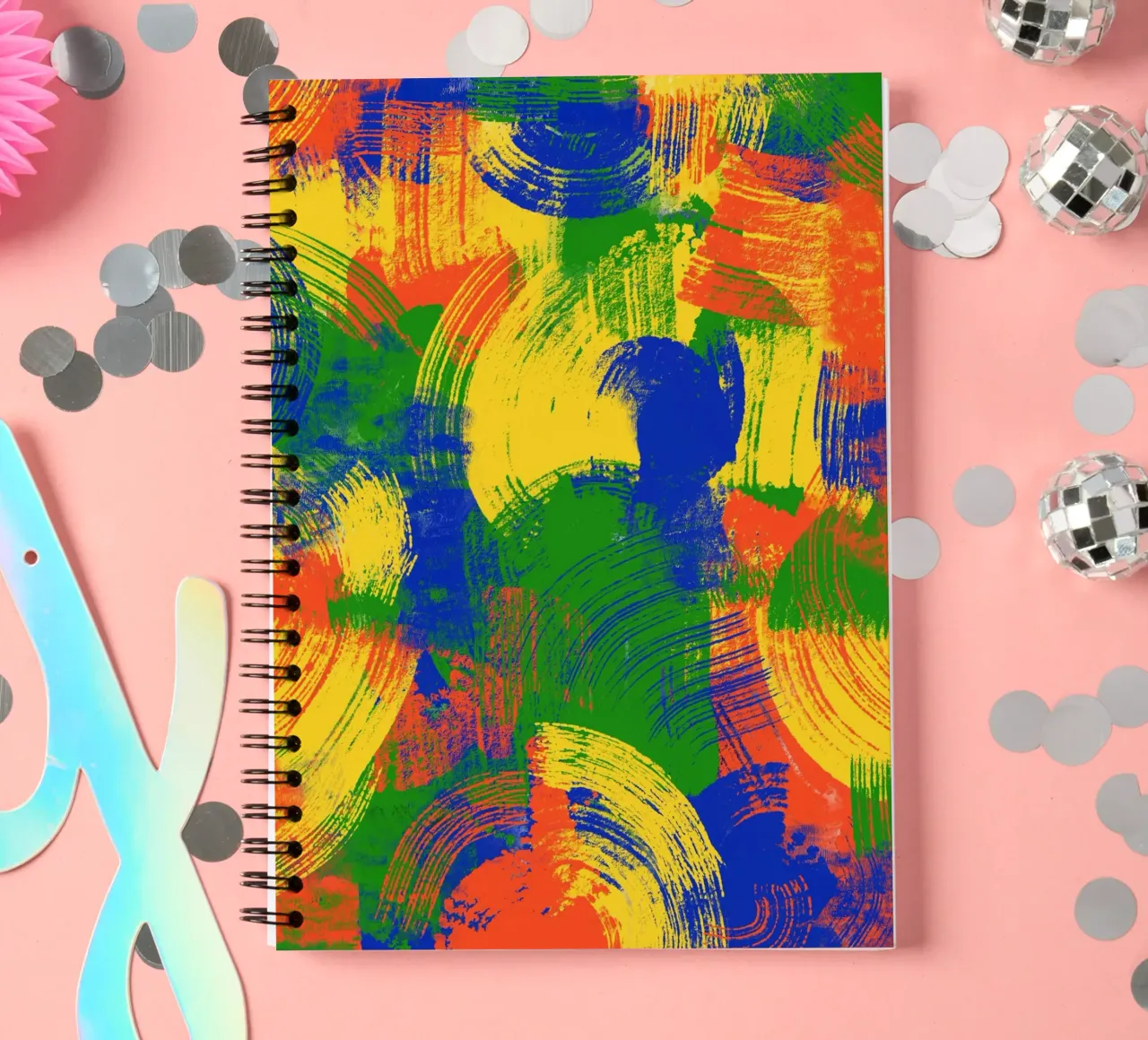 Scratch This spiral notebook by Kim Hubball Studio