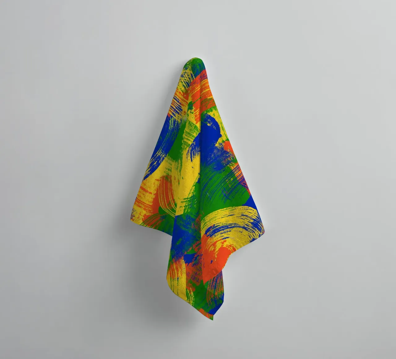 Scratch This towel by Kim Hubball Studio