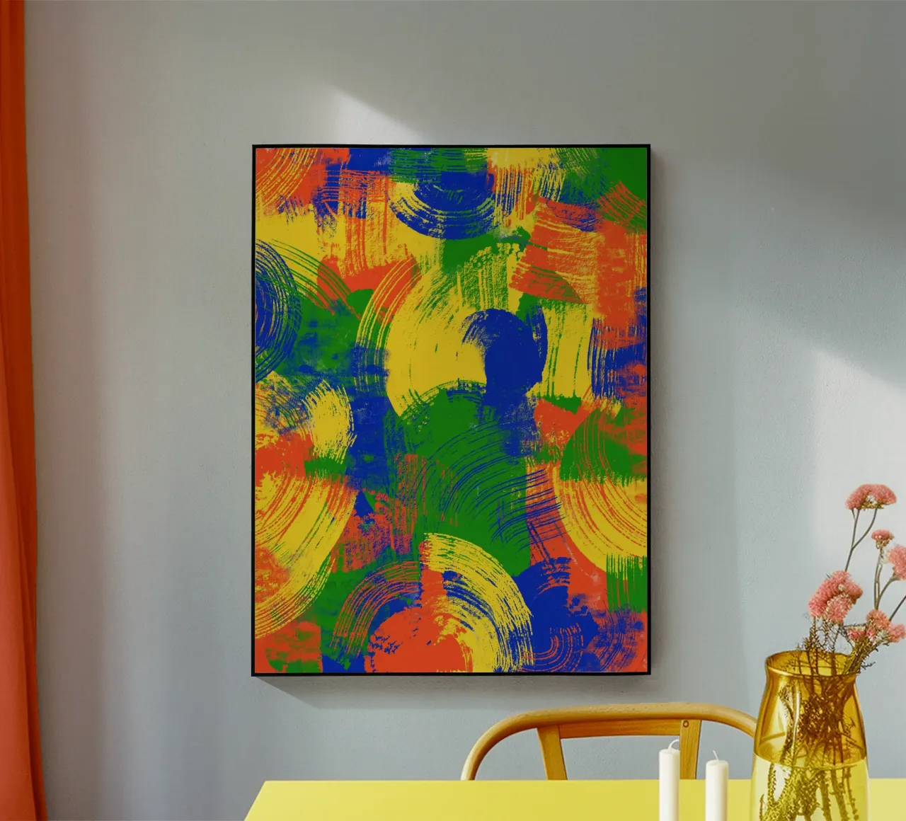 Scratch This acrylic glass by Kim Hubball Studio