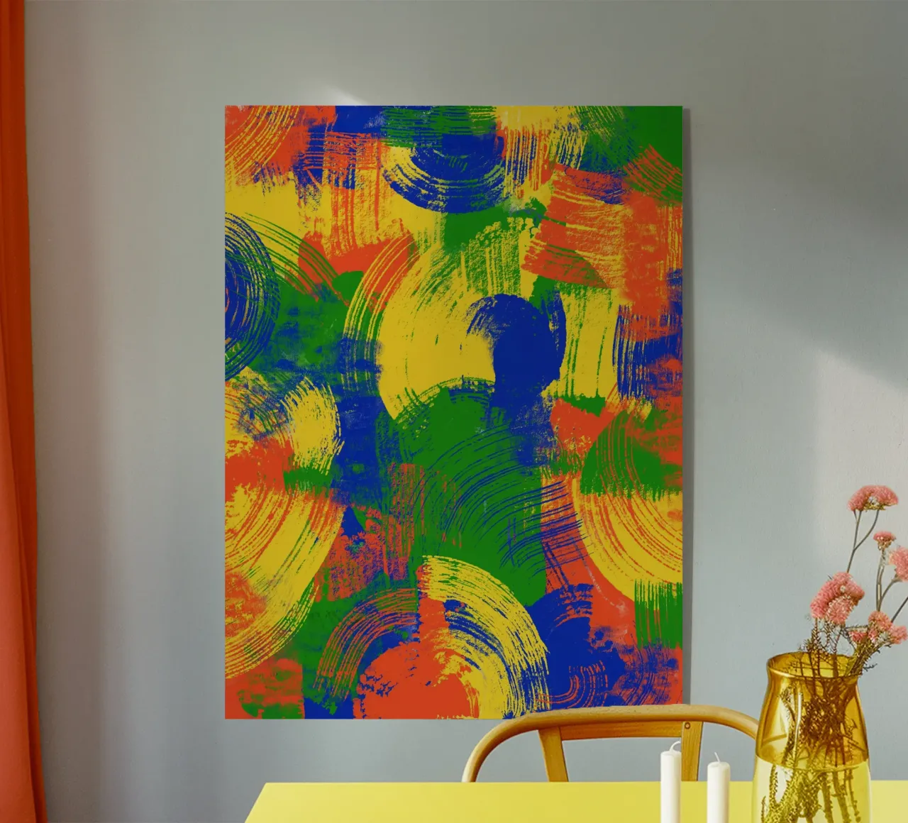 Scratch This acrylic glass by Kim Hubball Studio