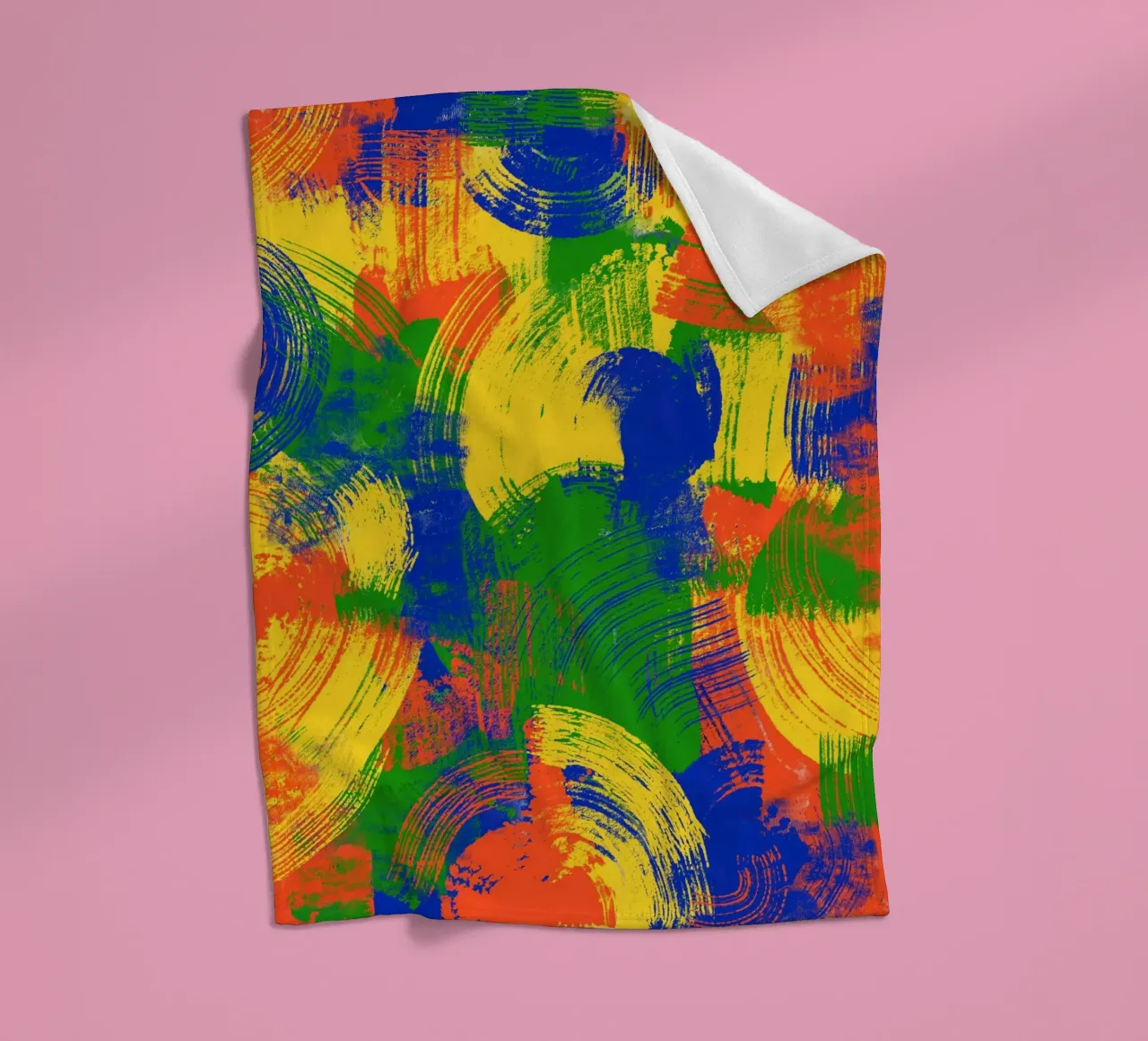 Scratch This fleecedeken van Kim Hubball Studio