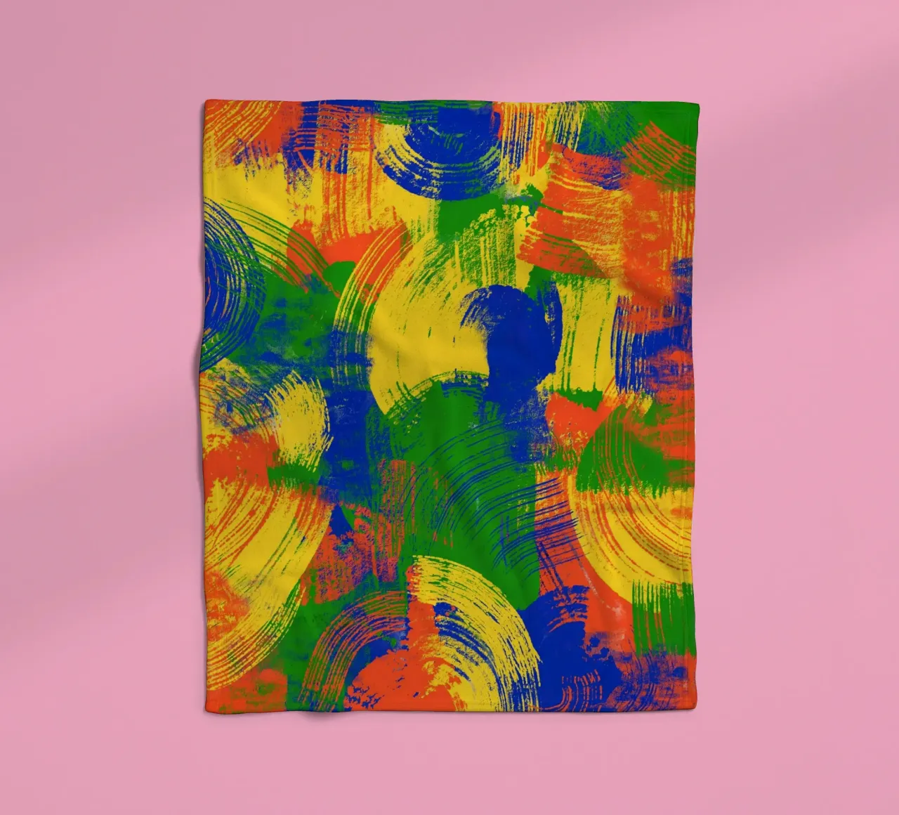 Scratch This fleecedeken van Kim Hubball Studio