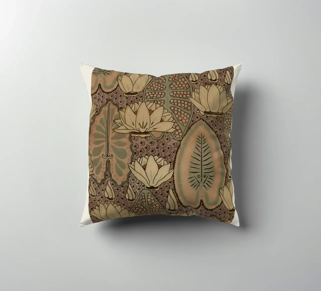 Grasset - Water Lily 9 cuscino da Vintage by JUNIQE
