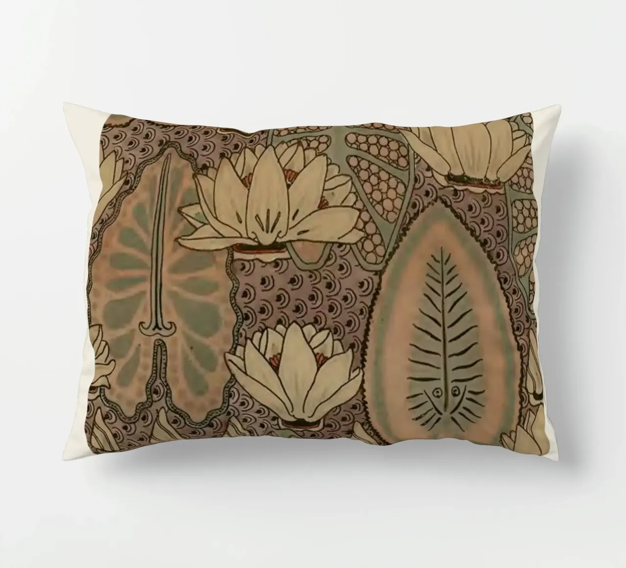 Grasset - Water Lily 9 cuscino da Vintage by JUNIQE