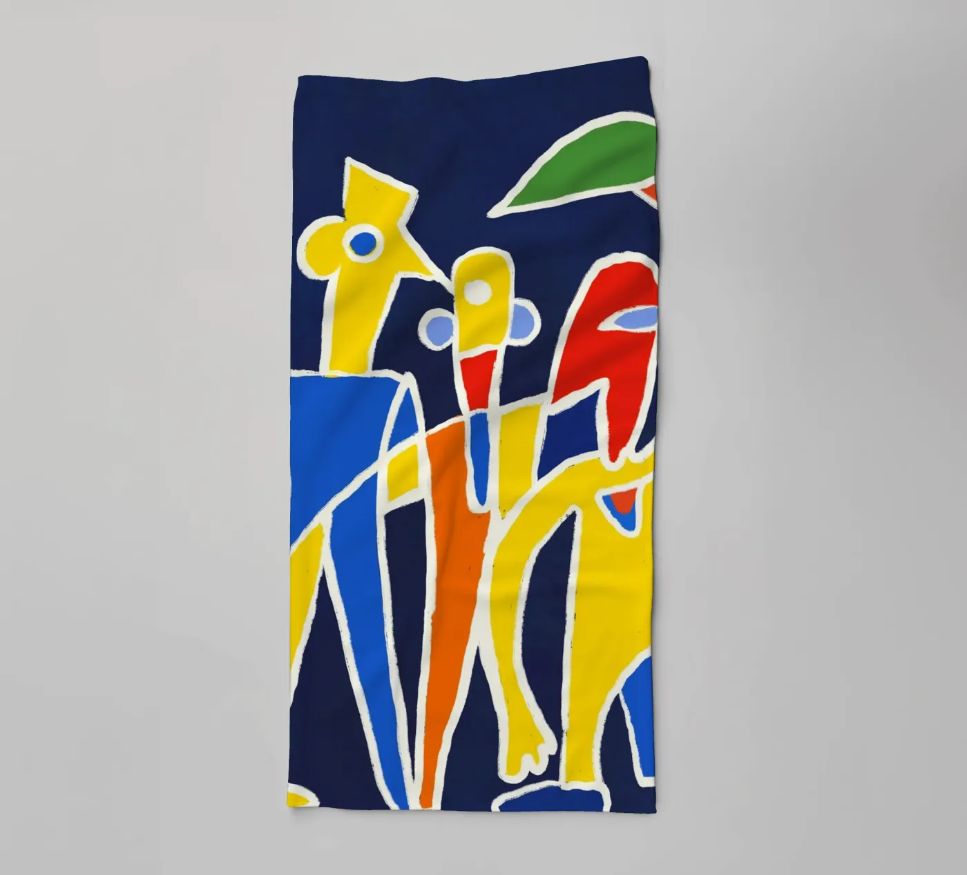 Drie vriend badhanddoek van Little Dean